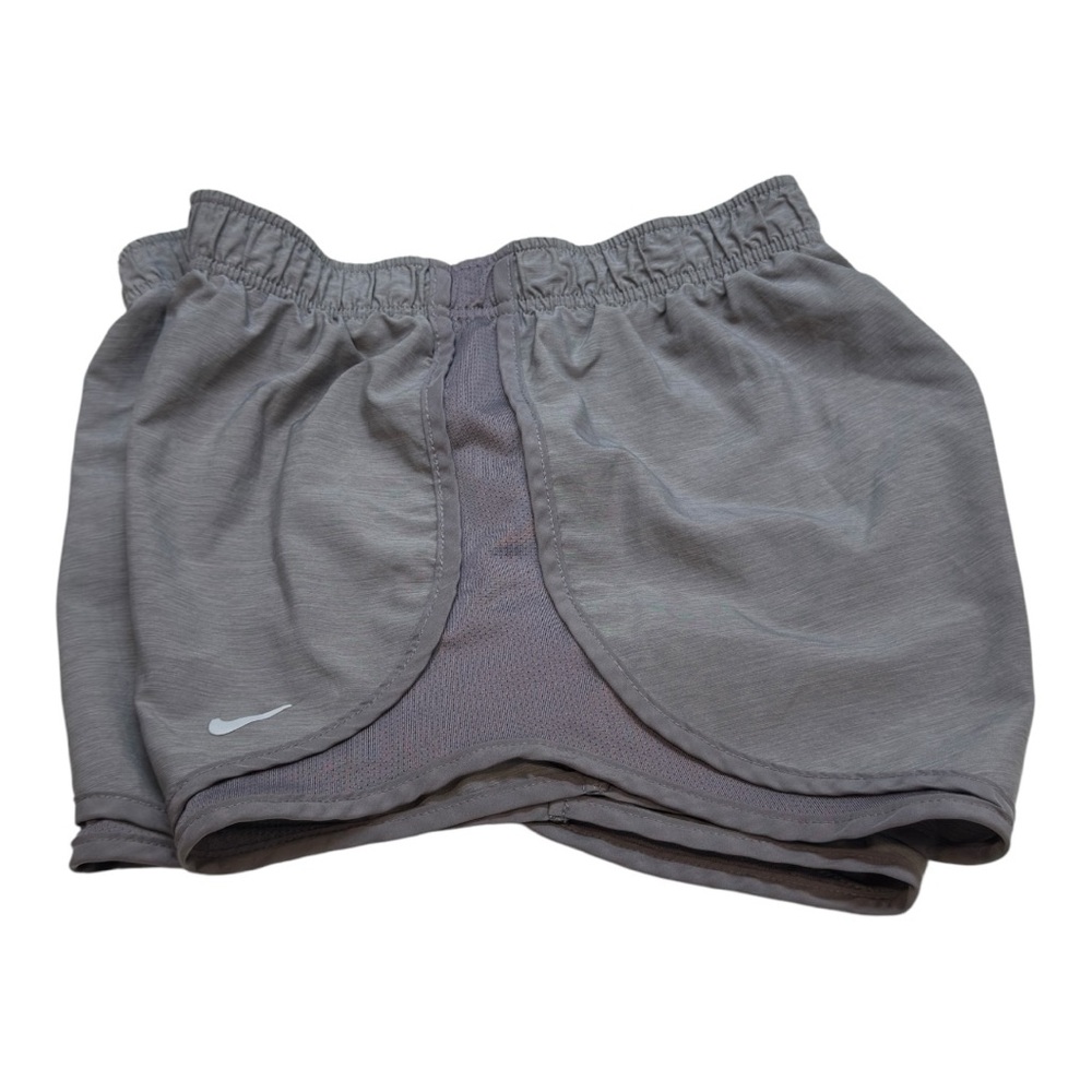 Nike Gray Athletic Shorts w/Lightweight Fabric and Elastic Waistband EUC BOX38